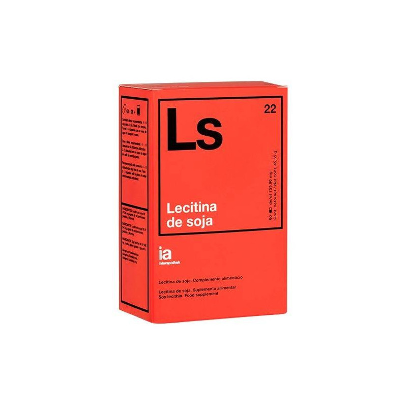 Lecitina De Soja 60 Cápsulas Interapothek