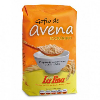 Gofio De Avena Bio 450 gr La Piña