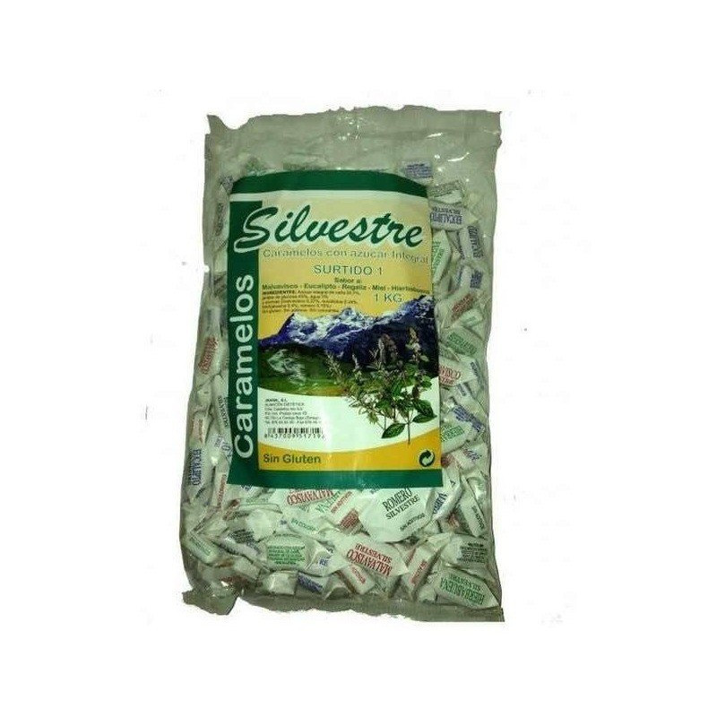 Caramelos de Malvavisco 1 Kg Silvestre