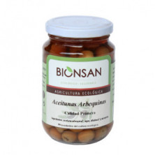 Aceitunas Arbequinas 200 gr Bionsan