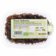 Pasas Sultanas 200 gr Bionsan