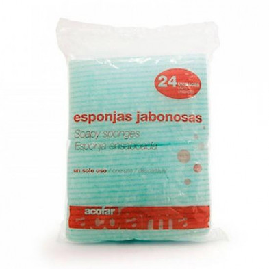 Esponjas Jabonosas 24 Unidades Acofar