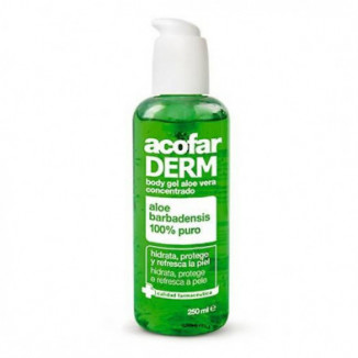 Acofarderm Body Gel 100% Aloe Vera 250 ml Acofar