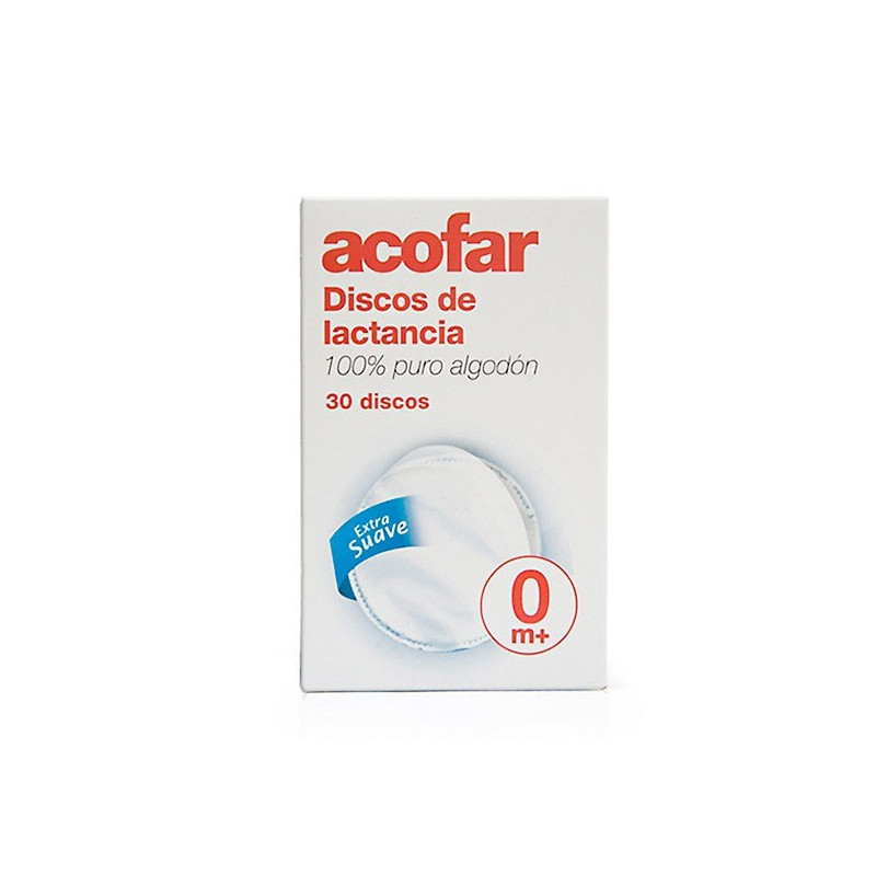 Discos De Lactancia 30 Unidades Acofar