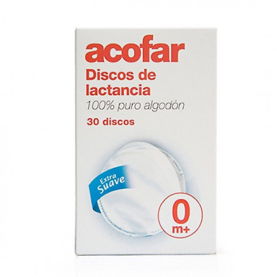 Discos De Lactancia 30 Unidades Acofar