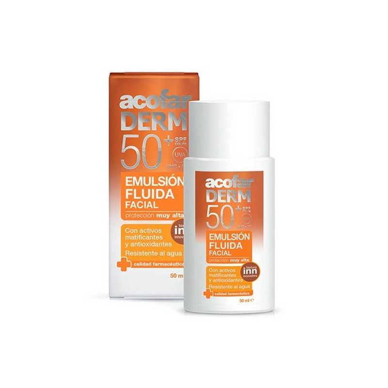 Acofarderm Emulsion Facial FPS50+ 50 ml Acofar