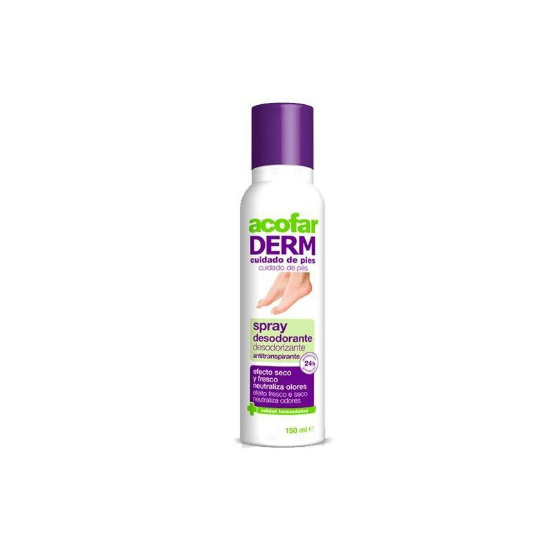 Acofarderm Desodorante Pies Spray 150 ml Acofar