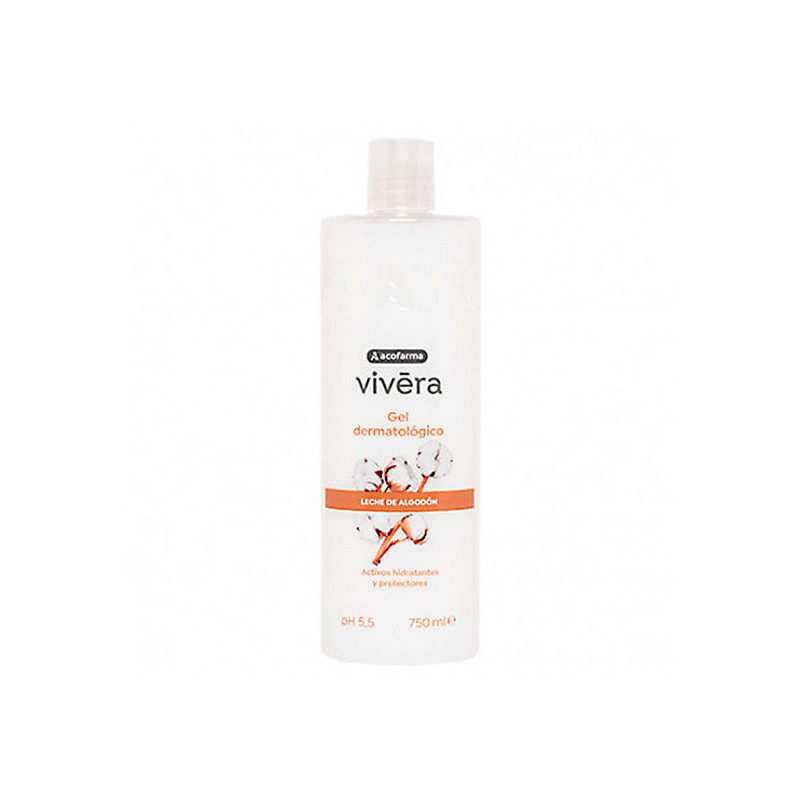 Acofarderm Vivera Gel Leche Algodón 750 ml Acofar