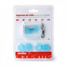 Tapones Oido Silicona Moldeables 6 Unidades Acofar