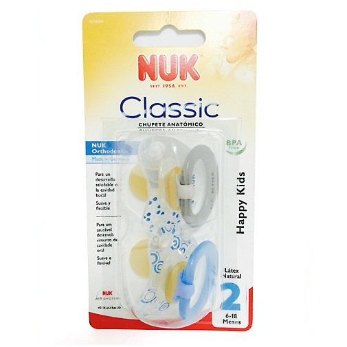 Chupete Nukete Dia Latex Surtido T 2 2