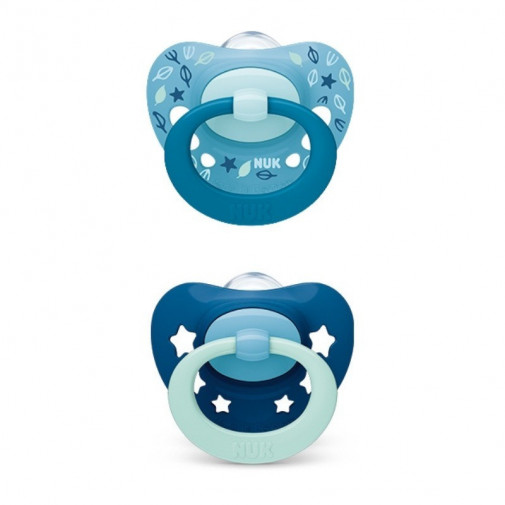 Chupete Signature (6 18 Meses) Silicona 2 Unidades Nuk