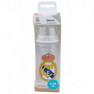 Biberon Real Madrid Silicona 6-18 Meses 300 ml Nuk