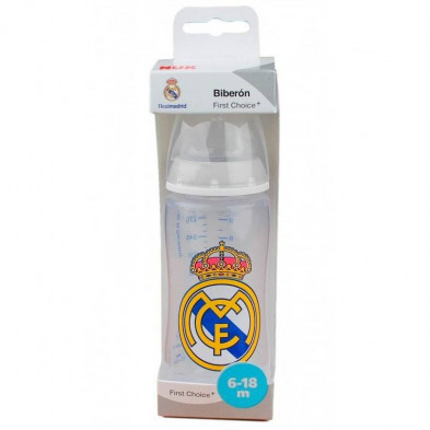 Biberon Real Madrid Silicona 6-18 Meses 300 ml Nuk