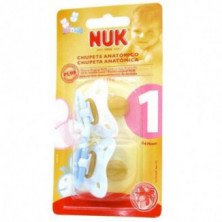 Chupete Nukete Baby T1 Latex Blue 2 Unidades Nuk