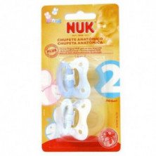 Chupete Nukete T2 Blue Latex Blister 2 Unidades Nuk