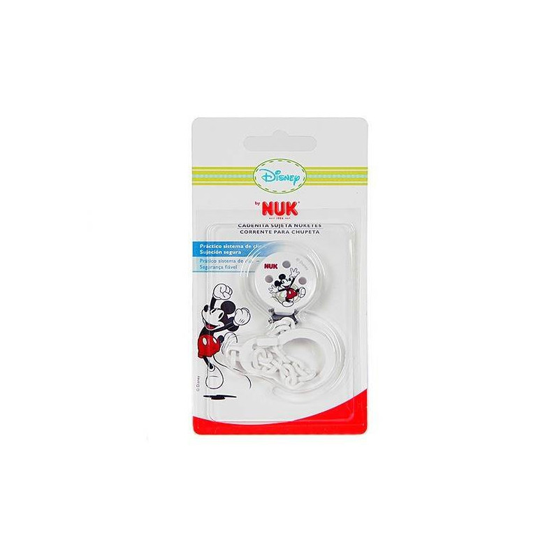 Cadena Sujeta Chupetes Mickey Nuk