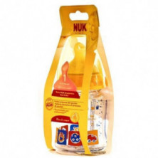 Biberon First Choice Cristal Latex +1 Mes 120 ml Nuk