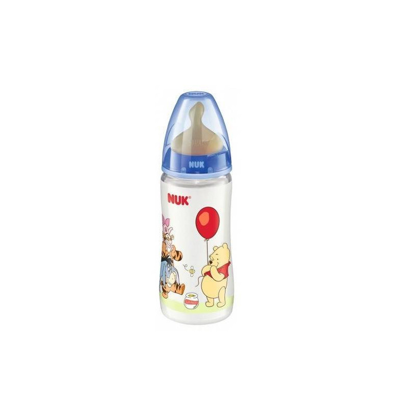 Biberon First Choice 300 ml Latex Talla 1 Disney Nuk