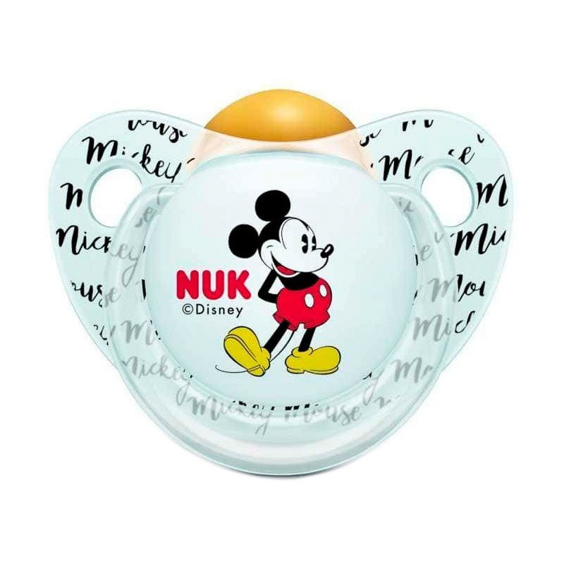 Chupete Nukete T3 Latex Mickey Nuk