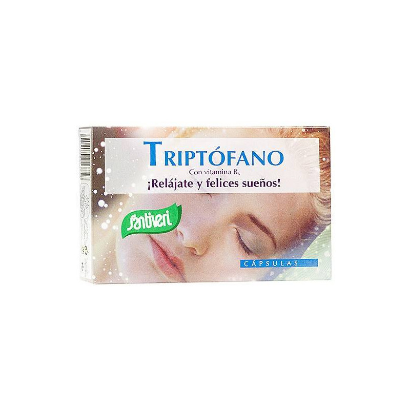 Triptófano y Vitamina B6 40 Cápsulas Santiveri