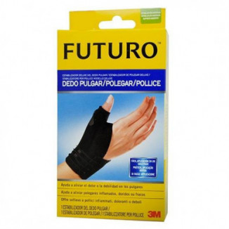 Muñequera Estabilizador de Pulgar Negra Talla S/M Futuro