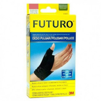 Muñequera Estabilizador de Pulgar Negra Talla L/XL Futuro