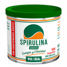 Espirulina 800 + 200 Comprimidos Tongil