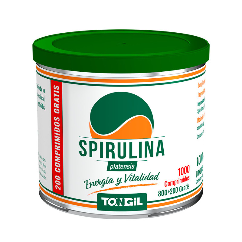 Espirulina 800 + 200 Comprimidos Tongil