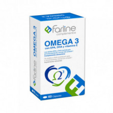 Omega-3 Farline Comprimidos 60 Cápsulas