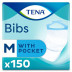 Baberos Desechables Talla M 150 Unidades Tena