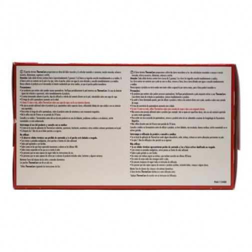 Thermacare Zona Lumbar Y Cadera 4 Und