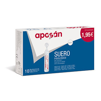 Suero Fisiologico 5 ml x 10 Unidades Aposan