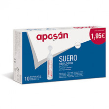 Suero Fisiologico 5 ml x 10 Unidades Aposan