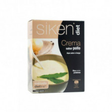 Siken Diet Crema de Pollo 7 Sobres