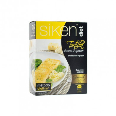 Siken Diet Tortilla 3 Quesos 7 Sobres