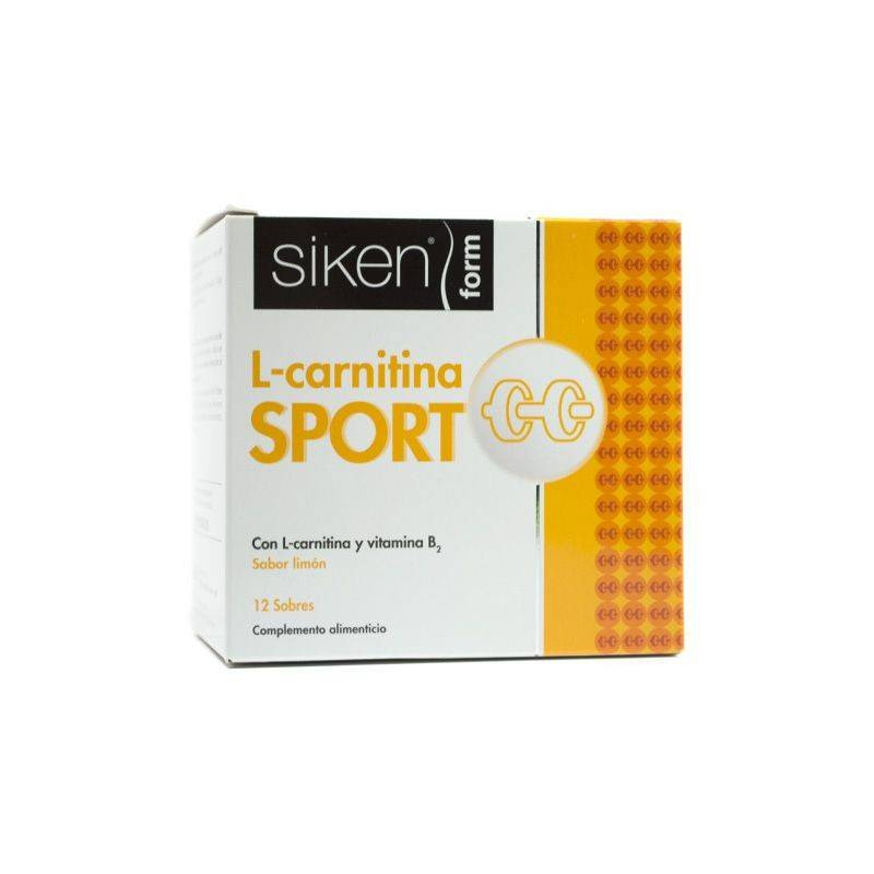 Siken Form L-Carnitina Sport Sabor Limón 12 Sobres