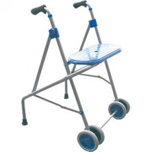 Andador de Aluminio con Asiento Prim