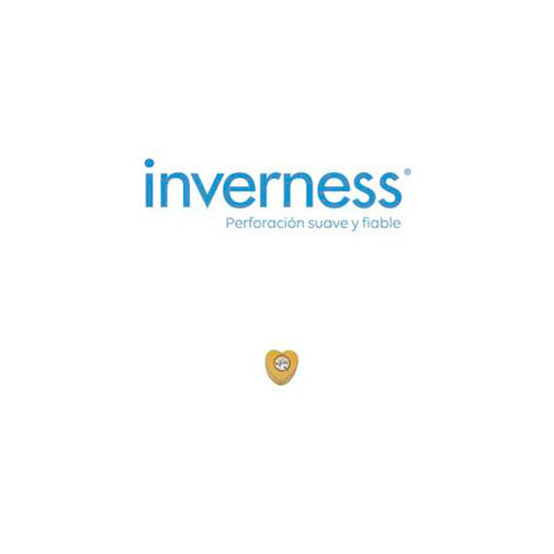 Pendiente Hipoalergénico Inverness Corazón Dorado Natural 24 Kt Prim