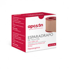 Aposan Esparadrapo de Tela de piel 5 X 5 Farline