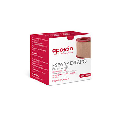 Aposan Esparadrapo de Tela de piel 5 X 5 Farline