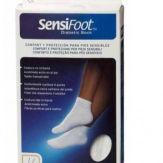 Sensifoot Calcetín Corto Color Blanco 1 Unidad Talla S Bsn Medical