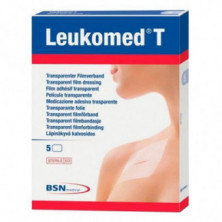 Leukomed T Apósito Transparente 15x25 cm 5 Unidades Leukoplast