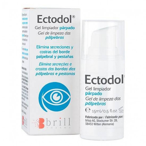 Ectodol Gel Limpiador Párpados 15 Ml Brill Pharma