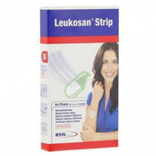 Leukosan Strip Apósito 6x75 mm 2 Unidades BSN Medical