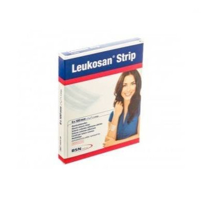 Leukosan Strip Apósito 6x100 mm 2 Unidades Leukoplast