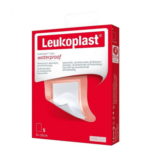 Leukomed T Plus Ste 8cm X 10cm 5 Unds