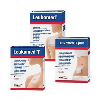 Leukomed T Plus Apósito Transparente 10x20 cm 5 Unidades Leukoplast