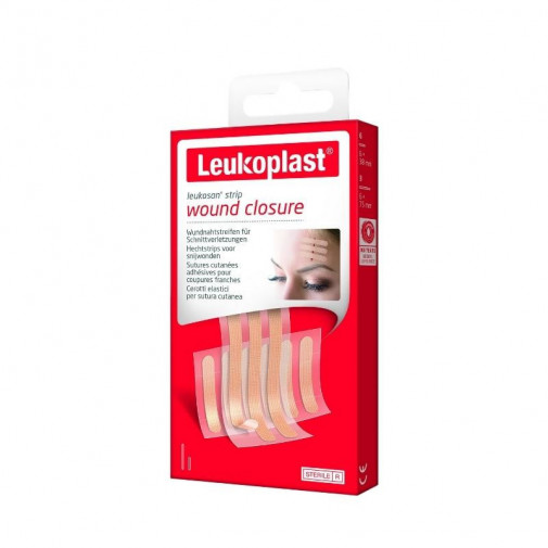 Leukosan Strip 6x38mm 6x75mm 9 Tiras