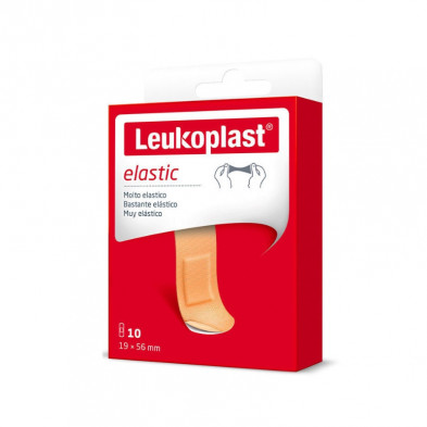 Leukoplast Elastic 19 mm X 56 mm 10 unidades Leukoplast