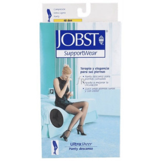 Jobst Panty Compresión Extra Ligera Talla 5 Color Negro 1 Unidad